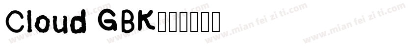 Cloud GBK字体转换